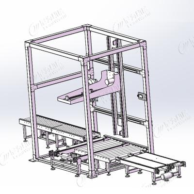 China Full automatic food robot palletizer machine carton palletizer machine.etc for sale