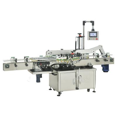 China Leadworld chemical packaging machines shrink flat surface square jar automatic opp bottle filling capping labeling machine for sale