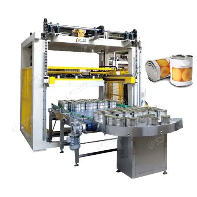 China Canned Fruit Tin Can Packaging Machine Beverage Palletizer and Depalletizer for sale