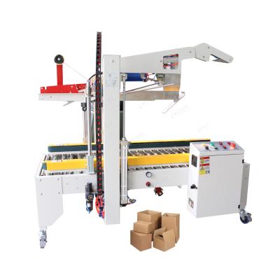 China Automatic Bottom Box Food Top Band Sealer Case Sealer Carton Sealing Machine for sale