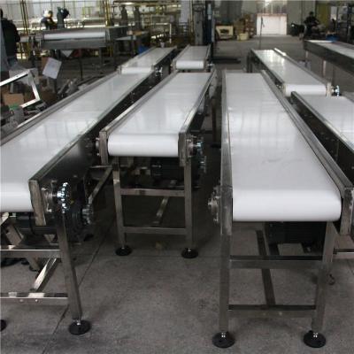 China Heat resistant straight PU /belt belt conveyor conveying CE/ISO system for sale