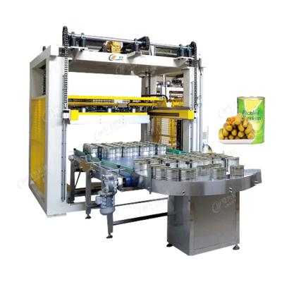 China Beverage Tin Can Palletizer, Depalletizer Packing Machine for Canned Cucumber Production Line for sale