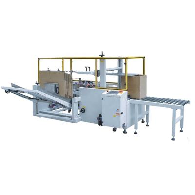 China Full Automatic Beverage Box Carton Case Erector Erecting Machine for sale