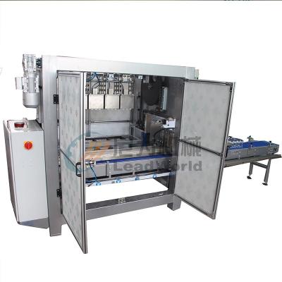 China Full Automatic Beverage Carton Case Packer Machine Bottle Can Case Packer for sale