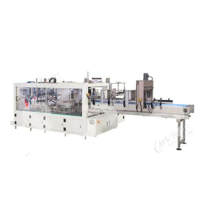 China Beverage Plastic Bottle Full Automatic One Piece And Glass Packing Machine for sale