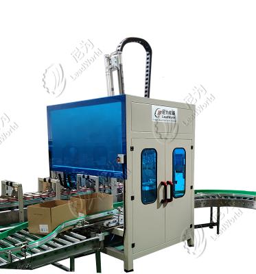 China Beverage Servo Motor Automatic Boxing Packing Machine for sale