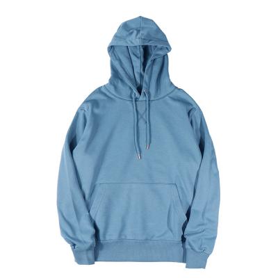 China Anti-Wrinkle Ready Stitch 340 Grams 85% Cotton 15% Polyester French Terry Hoodie Customized Unisex Custom Pullover for sale