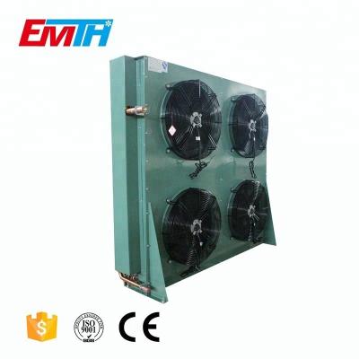 China Refrigeration Parts Industrial Air Cooled Refrigeration Condenser Heat Exchanger Air Cooled Condenser for sale