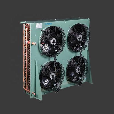 China Refrigeration Parts Condenser And Evaporator For Condensing Unit Chiller Compressor H Type Air Cooled Air Cooling Condenser for sale