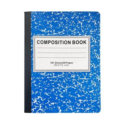 China Mainline Cheap Printed Writing Paper Composition Marble Book for sale