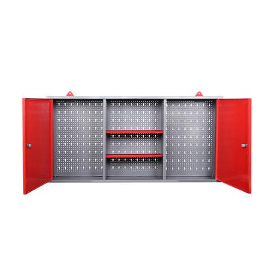 China Modern Heavy Duty Tool Roll Cabinet 42 Inch Porcelain Metal Wall Mounted Cabinet For Strong Tool Storage for sale