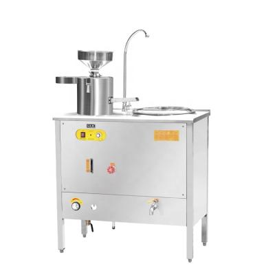 China Hotels Gas Soy Bean Milk Grinding Machine Commercial Boiling Soymilk Machine for sale