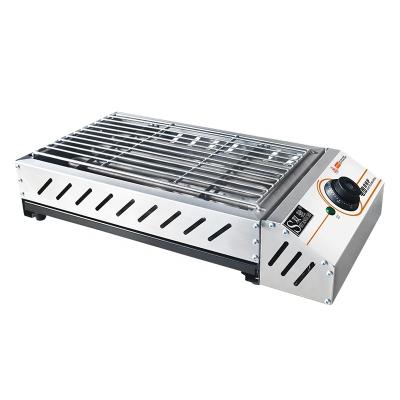 China Easily Cleaned Electric BBQ Grill Home Use Stainless Steel Kebab Grill Meat Grill Machine Easily Cleaned for sale