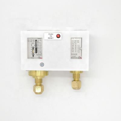 China Dual adjustable differential pressure controller for refrigeration equipment DLP830HME for sale