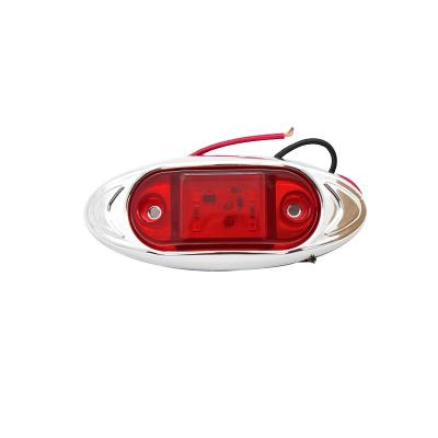 China Competitive Price 12v 24v 10-30 High Brightness 4 LED Plate Trailer Marker Lamp Side Truck Light for sale