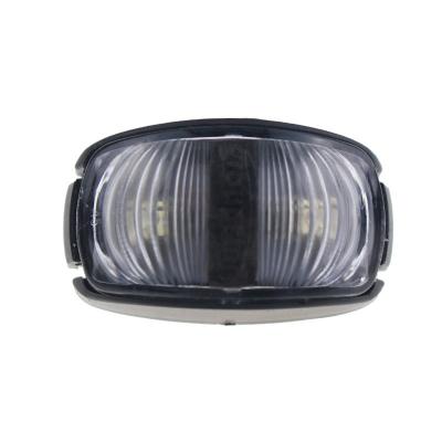 China High Brightness China Manutacrurer 2 LED Dual Color 12v 10-30v Truck Trailer Lights Lamp Side Marker for sale