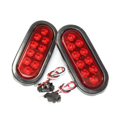 China High Brightness Truck Wholesale Tail Lamp Kit 10LED Rear Rubber Ring 6