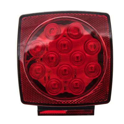 China Hot Selling Waterproof Long Life Stop 12V Rear Turn Indicator Led Tail Lights For Trailer for sale