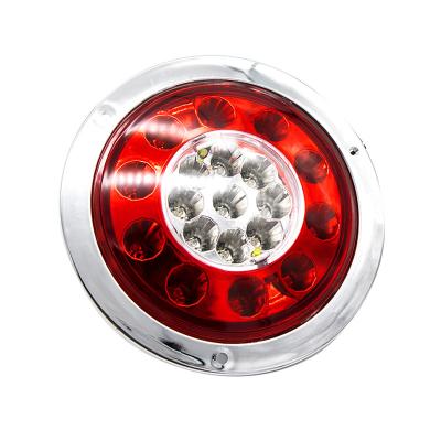 China High Brightness Factory Supply LED Trailer Lamp STOP/TURN Redround Truck Led Tail Lights for sale