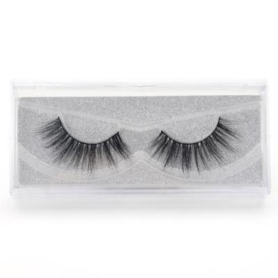 China Thick Strands 3D Mink False Lash Eyelash Makeup Extension D01 for sale