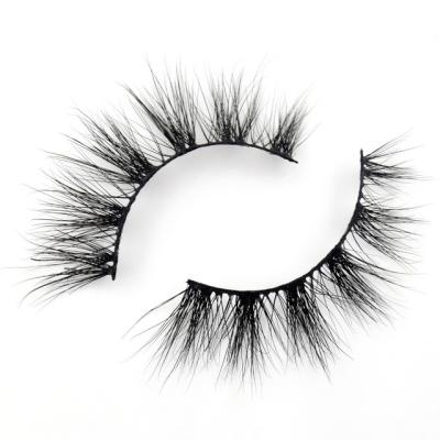 China Deeply Mink Fur Handmade 3D Mink Lashes Full Strip Eyelashes Mink Lash 100% Soft False Eyelash E13 for sale