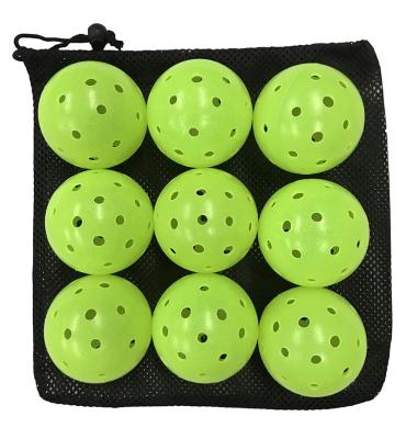 China Pickleball Paddle Game USAPA PP Material Outdoor Pickleball Ball for sale