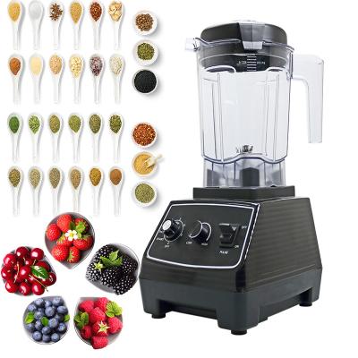 China Multifunctional kitchen blender and grinder commerical blender for smoothies ice crush blender 2000w for sale