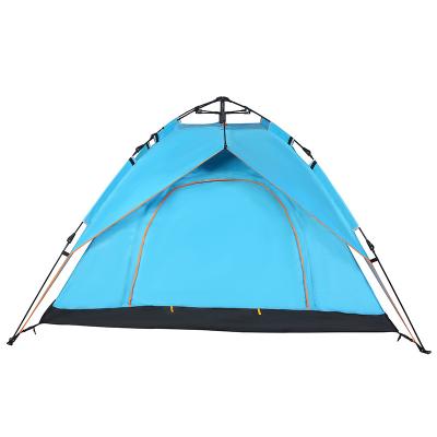 China Camouflage/Field Game Double Layer Waterproof 3-4 House Big People Camping Family Folding Outdoor Tents for sale