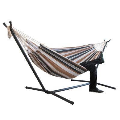 China Hybrid Type Portable Folding Outdoor Swinging Canvas Camping Tent Hammock Swing Chair for sale