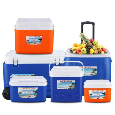 China Custom Cooler Box Ice Beer Food Beer Hiking Fishing Camping Hard Logo Cooler for sale