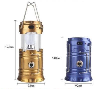 China 2021 Outdoor Light Rechargeable Led Torch Camping Lanterns Luminous Portable Camping Lanterns Charging Switch Led Camping Light Solar Lantern for sale