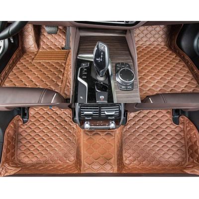 China High Quality Unique Luxury Custom Car Foot Pad Easy Cleaned Waterproof Car Floor Mats for sale