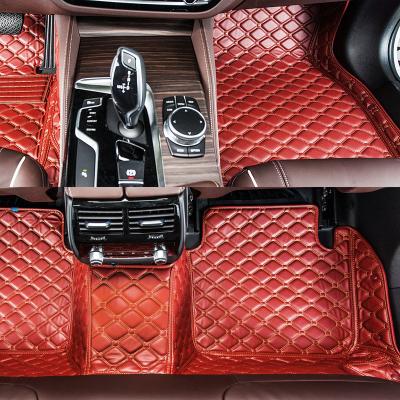 China Easy Cleaned Easy Wash Luxury 4 Pieces 5d Floor Mats Waterproof Car Mats Rubber Car Mats for sale