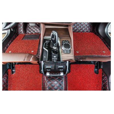 China Manufacturer Wholesale Professional Easy Cleaned 5D Car Floor Mats Original Custom Luxury Leather Mats for sale