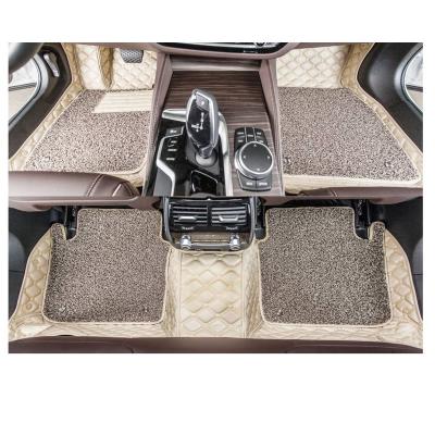 China Easy Cleaned Custom Waterproof Car Mats Wholesale Customization Bottom Luxury 4 Pieces Car Floor Mats for sale