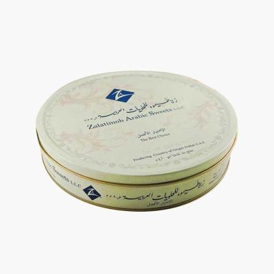 China Customized Recyclable Factory Printing Pattern, High Quality Circular Cookie Tin Cans, Gift Metal Boxes for sale