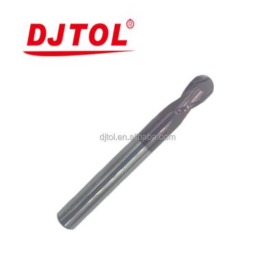 China Carbide DOUBLE PIPES BALL SPIRAL END MILLS (N series) for sale