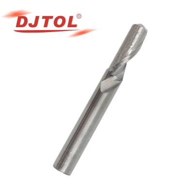 China Carbide One Flute Spiral Bit For Aluminum Cutting And Engraving Bit for sale