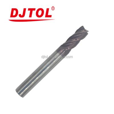 China Carbide FOUR FLUTE END MILLS CNC Engraving Tools for sale