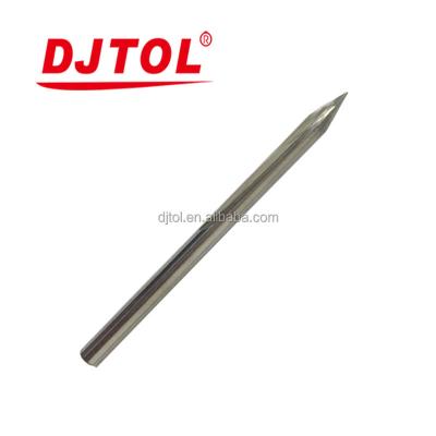 China DOUBLE STRAIGHT CARBIDE FLAT BOTTOM ENGRAVING BIT (a series) for sale