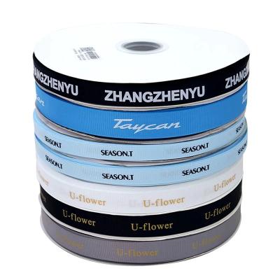 China Factory Direct Selling Ribbon Viable High Quality Custom Logo Printed To Customize Ribbon Supplier for sale