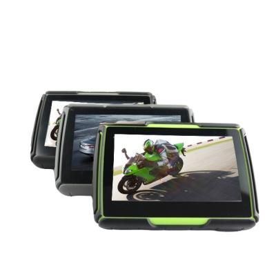 China For Bike 4.3 Inch Gps Map Free Motorcycle Waterproof Gps Navigator for sale