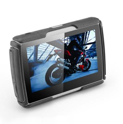 China IPX7 Waterproof Motorcycle GPS Navigator Automotive Tracker Device 4.3 Inch Display Touch Screen for sale