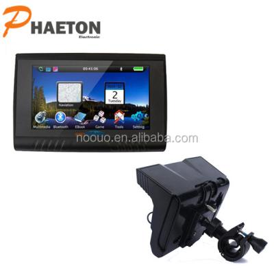 China Hot Waterproof 5 Inch Gps GPS Sat Nav For All Vehicle GPS Grin 6.0 System Motorcycle Gps for sale