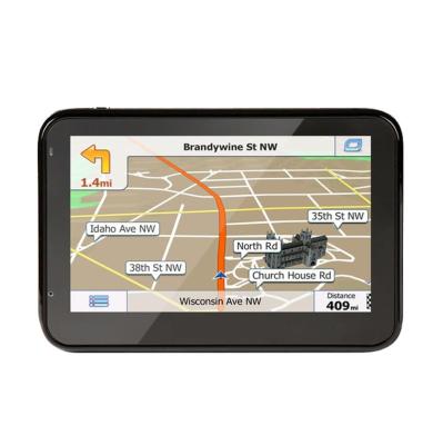 China 4.3inch Portable GPS Car Navigation and GPS Navigation Quality OEM Handheld Radio System Hotsale in USA for sale