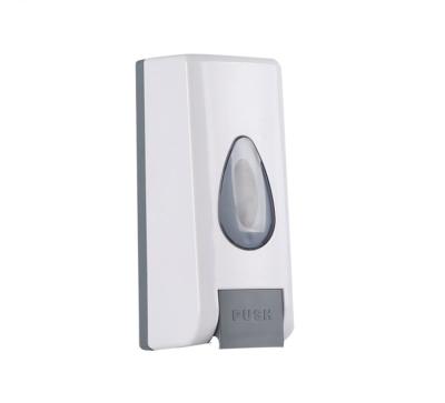 China 350ml Modern Wall Mount ABS Plastic Hand Held Lotion Dispenser Liquid Soap Dispenser For Commercial Bathroom for sale