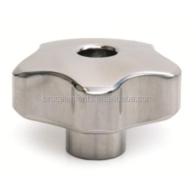 China DIN 5336 Aluminum Cabinet Star Knobs With Through Thread BE11.1056T for sale