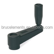 China Plastic Crank Cabinet Handle With Fixed Handle And Adjustment Bushing BK38.0229 for sale