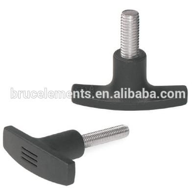 China Traditional Plastic T-Handle Screw BK38.0120 Plastic Crank Handle for sale