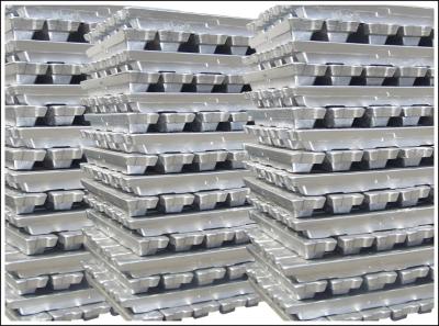 Chine Lingot AL99.9 ASTM DIN de l'alliage ADC12 d'aluminium à vendre